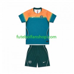 Camisola Alternativo Seleção Australiana 11 World Cup 2026 Manga Curta ,Criança