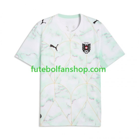 Camisola Alternativo Seleção Austríaca World Cup 2026 Manga Curta ,Homem