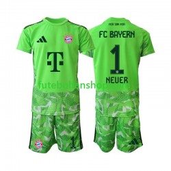 Camisola Principal Guarda-redes Bayern de Munique Manuel Neuer 1 Época 2026/2027 Manga Curta ,Criança