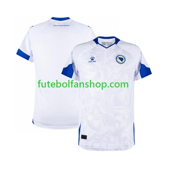 Camisola Alternativo Bosnia Herzegovina World Cup 2026 Manga Curta ,Homem