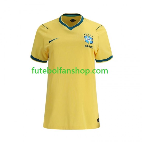 Camisola Principal Seleção Brasileira World Cup 2026 Manga Curta ,Senhora