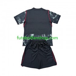 Camisola Alternativo Seleção Canadense World Cup 2026 Manga Curta ,Criança