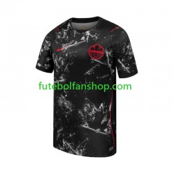 Camisola Alternativa (2ª) Seleção Canadense World Cup 2026 Manga Curta ,Homem