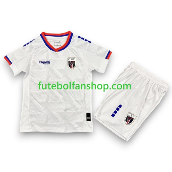 Camisola Alternativo Cape Verde World Cup 2026 Manga Curta ,Criança