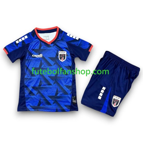 Camisola Principal Cape Verde World Cup 2026 Manga Curta ,Criança