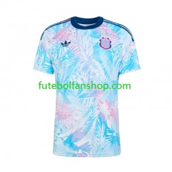 Camisola Alternativo Seleção Costarriquenha 2026 Manga Curta ,Homem