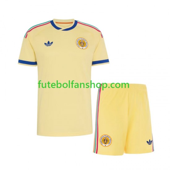 Camisola Alternativo Curacao World Cup 2026 Manga Curta ,Criança