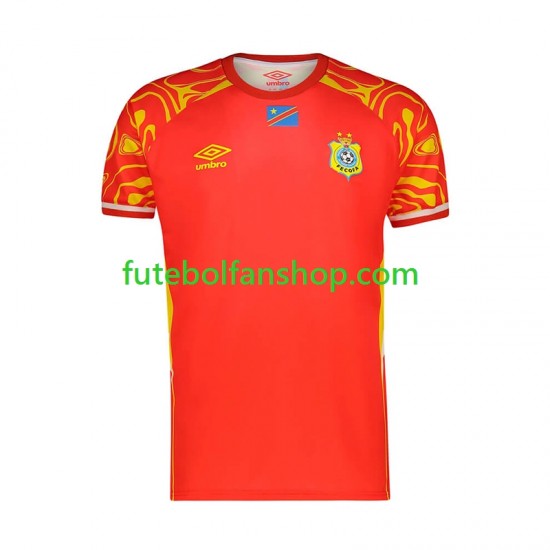 Camisola Alternativa (2ª) DR Congo World Cup 2026 Manga Curta ,Homem