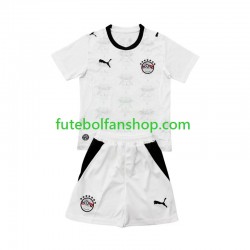 Camisola Alternativo Seleção Egípcia World Cup 2026 Manga Curta ,Criança