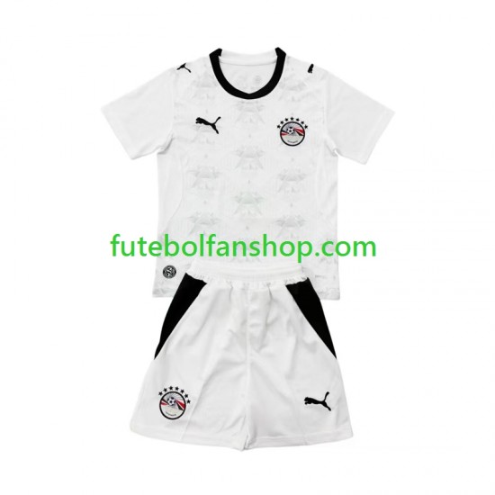 Camisola Alternativo Seleção Egípcia World Cup 2026 Manga Curta ,Criança