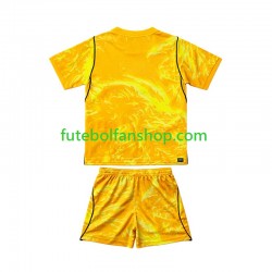 Camisola Alternativa (3ª) Guarda-redes Seleção Inglesa World Cup 2026 Manga Curta ,Criança