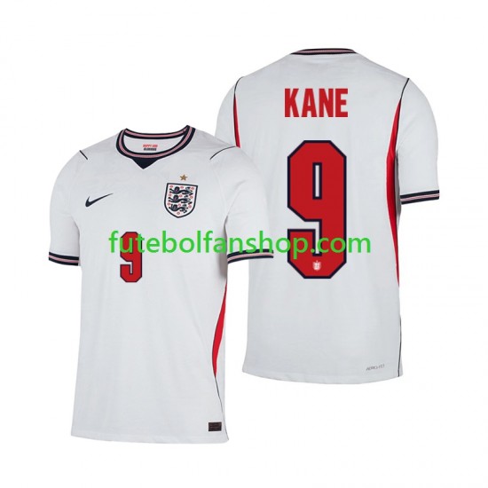 Camisola Principal Seleção Inglesa Harry Kane 9 World Cup 2026 Manga Curta ,Homem
