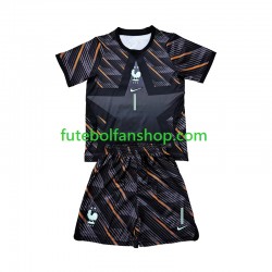 Camisola Principal Guarda-redes Seleção Francesa Brice Samba 1 World Cup 2026 Manga Curta ,Criança