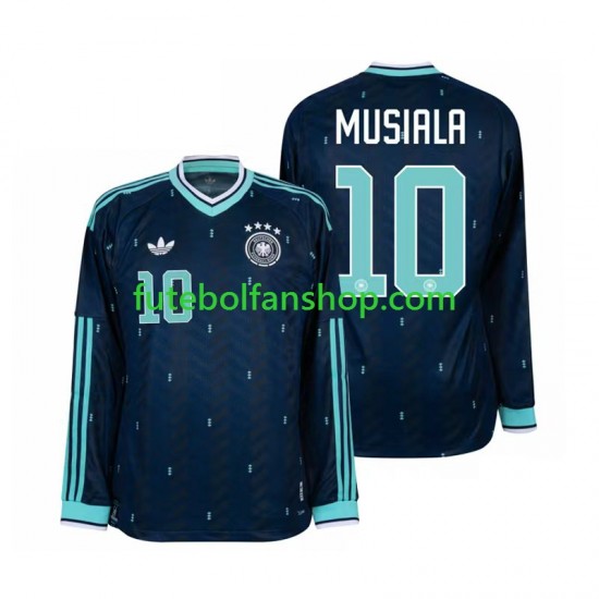 Camisola Alternativo Seleção Alemã Jamal Musiala 10 World Cup 2026 Manga Comprida ,Homem