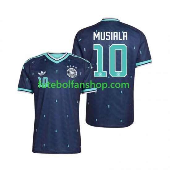 Camisola Alternativo Seleção Alemã Jamal Musiala 10 World Cup 2026 Manga Curta ,Homem