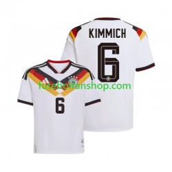 Camisola Principal Seleção Alemã Joshua Kimmich 6 World Cup 2026 Manga Curta ,Homem