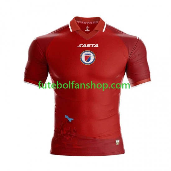 Camisola Alternativa (2ª) Haiti World Cup 2026 Manga Curta ,Homem