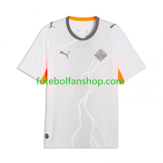 Camisola Alternativo Seleção Islandesa 2026 Manga Curta ,Homem