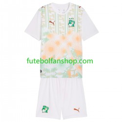 Camisola Alternativo Seleção Marfinense World Cup 2026 Manga Curta ,Criança