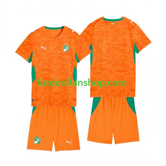 Principal Seleção Marfinense Football Kit World Cup 2026 Manga Curta ,Homem ,Criança