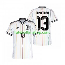 Camisola Alternativo Seleção Japonesa Keito Nakamura 13 World Cup 2026 Manga Curta ,Homem