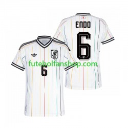Camisola Alternativo Seleção Japonesa Wataru Endo 6 World Cup 2026 Manga Curta ,Homem