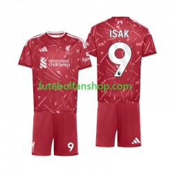 Camisola Principal Liverpool Alexander Isak 9 Época 2026/2027 Manga Curta ,Criança