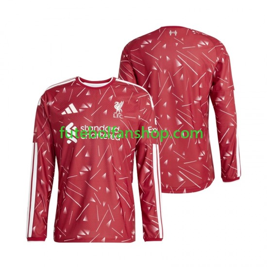 Camisola Principal Liverpool Época 2026/2027 Manga Comprida ,Homem
