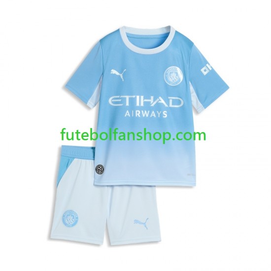Camisola Principal Manchester City Época 2026/2027 Manga Curta ,Criança