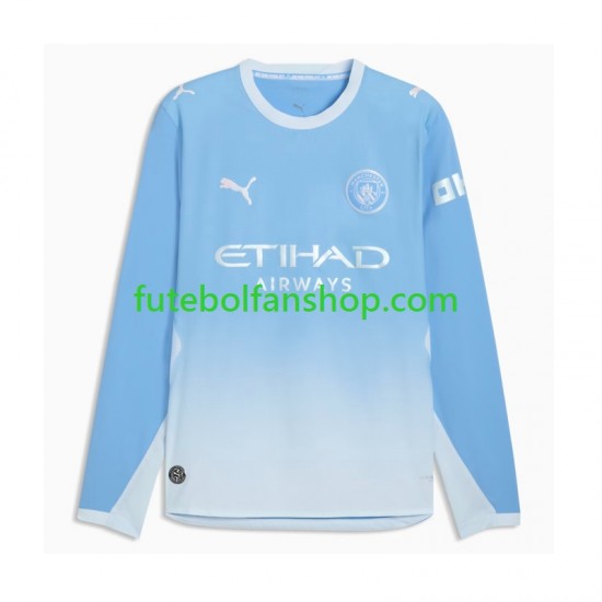 Camisola Principal Manchester City Época 2026/2027 Manga Comprida ,Homem