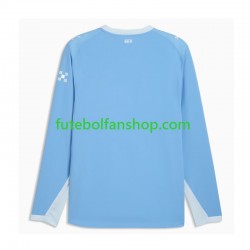 Camisola Principal Manchester City Época 2026/2027 Manga Comprida ,Homem