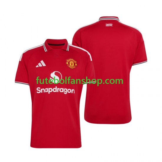 Camisola Principal Manchester United Época 2026/2027 Manga Curta ,Homem