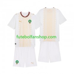 Camisola Alternativo Seleção Marroquina 2026 Manga Curta ,Criança