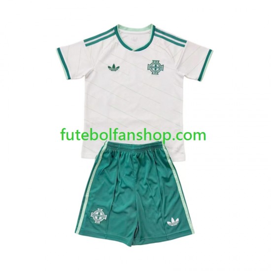 Camisola Alternativo Seleção Norte-Irlandesa 2026 Manga Curta ,Criança