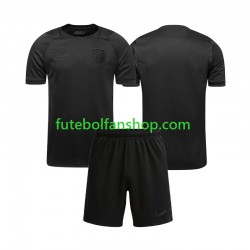 Camisola Alternativo Seleção Norueguesa World Cup 2026 Manga Curta ,Criança