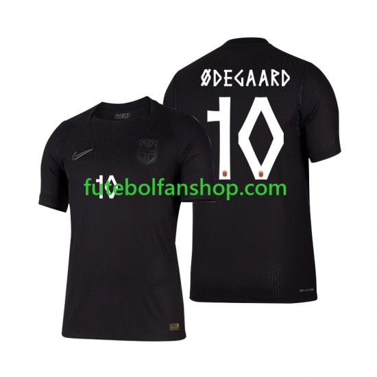 Camisola Alternativo Seleção Norueguesa Martin Odegaard 10 World Cup 2026 Manga Curta ,Homem