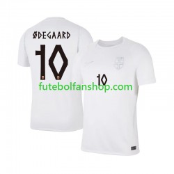 Camisola Alternativa (2ª) Seleção Norueguesa Martin Odegaard 10 World Cup 2026 Manga Curta ,Homem