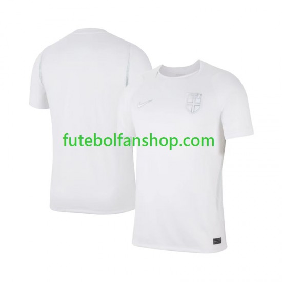 Camisola Alternativa (2ª) Seleção Norueguesa World Cup 2026 Manga Curta ,Homem