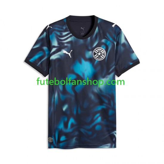 Camisola Alternativo Seleção Paraguaia World Cup 2026 Manga Curta ,Homem