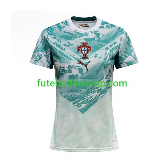 Camisola Alternativo Seleção Portuguesa World Cup 2026 Manga Curta ,Senhora