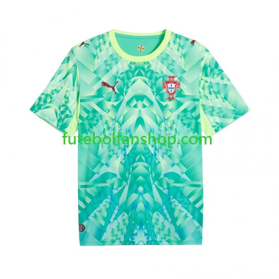Camisola Principal Guarda-redes Seleção Portuguesa World Cup 2026 Manga Curta ,Homem