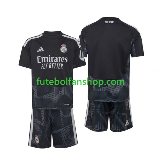 Camisola Principal Guarda-redes Real Madrid Época 2026/2027 Manga Curta ,Criança