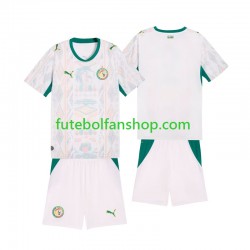 Camisola Principal Seleção Senegalesa 2026 2027 Manga Curta ,Criança