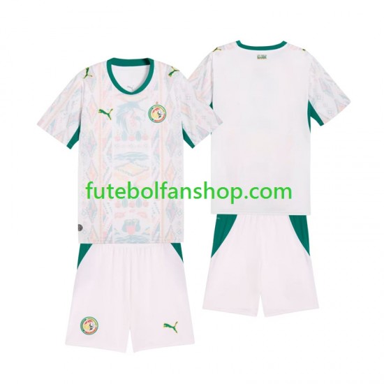 Camisola Principal Seleção Senegalesa 2026 2027 Manga Curta ,Criança