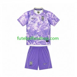 Camisola Alternativo Seleção Sul-Coreana World Cup 2026 Manga Curta ,Criança