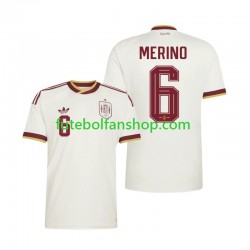 Camisola Alternativo Seleção Espanhola Mikel Merino 6 World Cup 2026 Manga Curta ,Homem