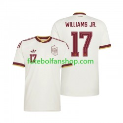 Camisola Alternativo Seleção Espanhola Nico Williams 17 World Cup 2026 Manga Curta ,Homem