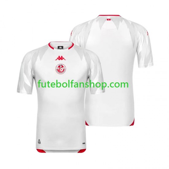 Camisola Principal Seleção Tunisiana World Cup 2026 Manga Curta ,Homem