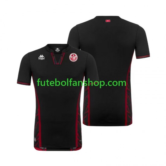 Camisola Alternativa (2ª) Seleção Tunisiana World Cup 2026 Manga Curta ,Homem