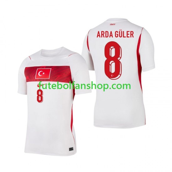 Camisola Alternativo Seleção Turca Arda Guler 8 World Cup 2026 Manga Curta ,Homem